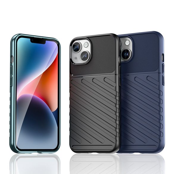 Armor iPhone 15 Plus Thunder tok - fekete