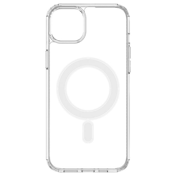 MagSafe iPhone 15 átlátszó mágneses tok - átlátszó
