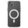 MagSafe mágneses tok iPhone 15 Plus készülékhez átlátszó mágneses tok