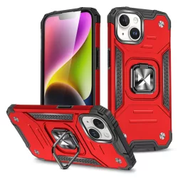   Wozinsky Ring Armor iPhone 15 Plus iPhone 15 Plus iPhone 15 Plus Ring Armor tok - Piros