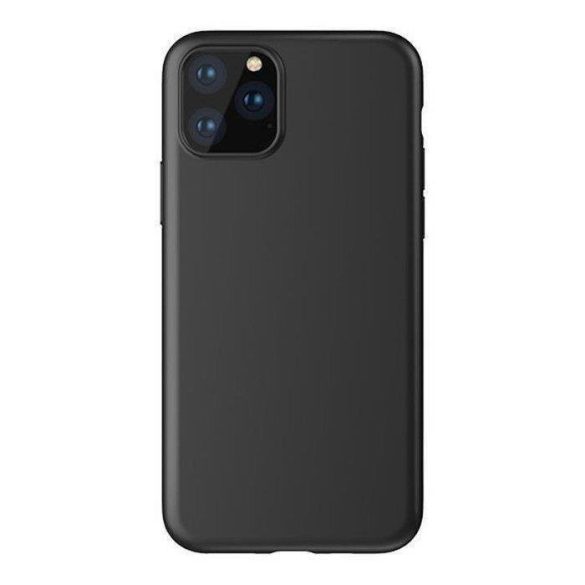Gél Rugalmas tok iPhone 15 Pro puha tok - fekete