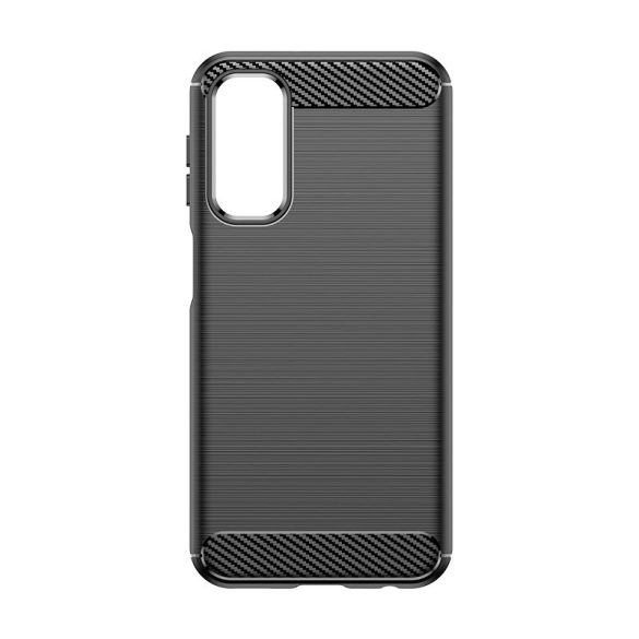 Rugalmas Carbon mintás tok Samsung Galaxy M34 Carbon Case - fekete