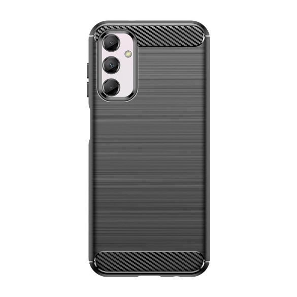 Rugalmas Carbon mintás tok Samsung Galaxy M14 Carbon tok - fekete