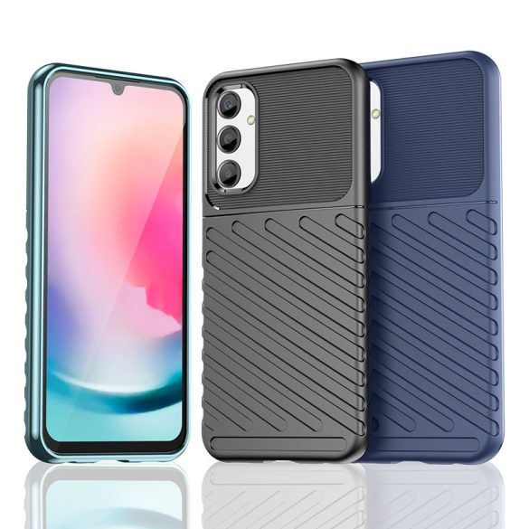 Armored Samsung M34 Thunder Case - fekete tok