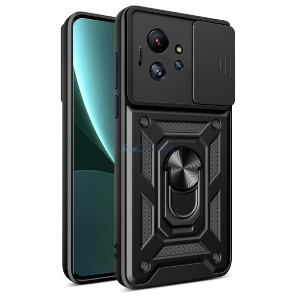 Hybrid Armor Camshield tok Infinix Zero Ultra kamera védőtok - fekete