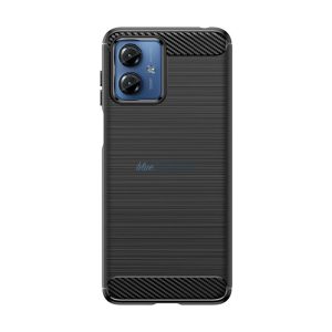 Carbon Case szilikon tok Motorola G14 - fekete