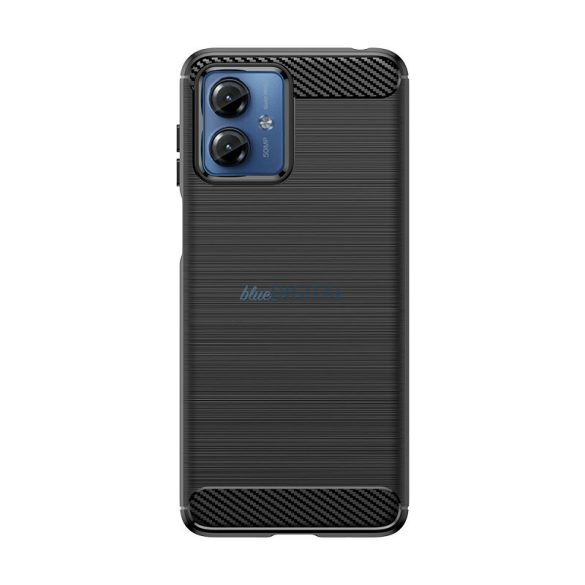 Carbon Case szilikon tok Motorola G14 - fekete