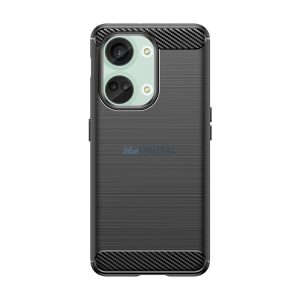 Carbon Case szilikon tok OnePlus Ace 2V/OnePlus Nord 3 - fekete