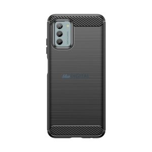 Carbon Case szilikon tok Nokia G22/Nokia G42 - fekete