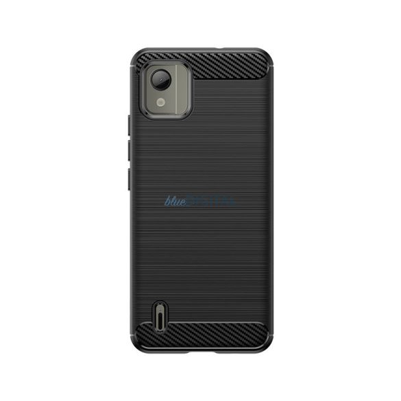 Carbon Case szilikon tok Nokia C110 - fekete