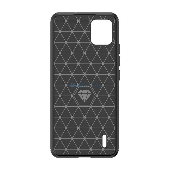 Carbon Case szilikon tok Nokia C110 - fekete