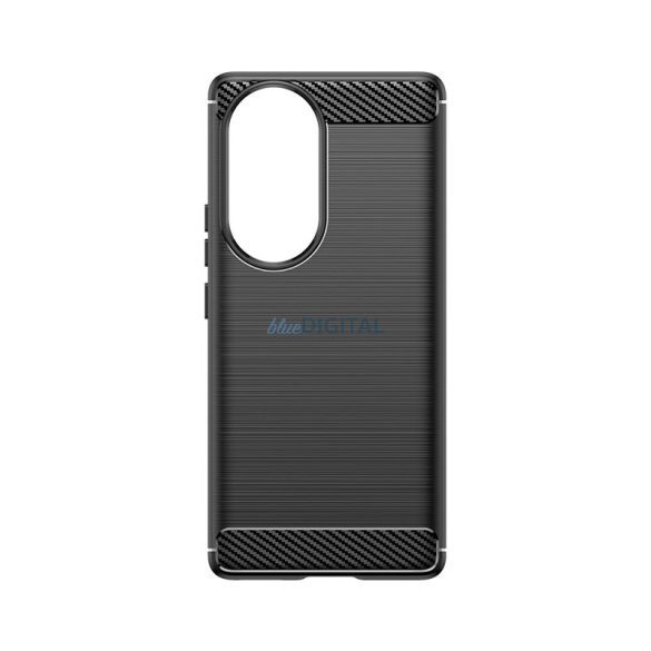 Carbon Case szilikon tok Honor 90 - fekete