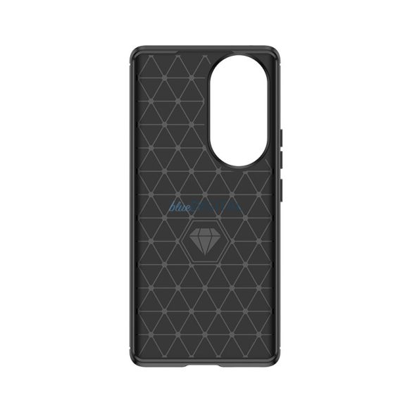 Carbon Case szilikon tok Honor 90 - fekete