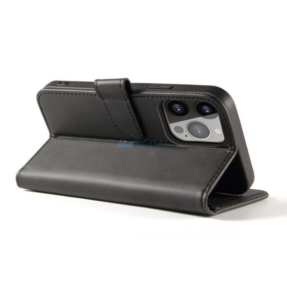 Flip and Wallet mágneses tok Infinix Smart 6 HD - Fekete