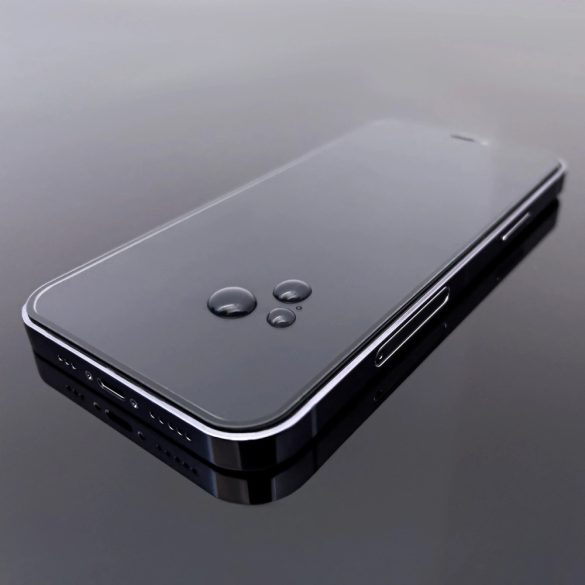 Tartós Wozinsky Full Glue edzett üveg Motorola G53 teljes képernyőkeret - Fekete