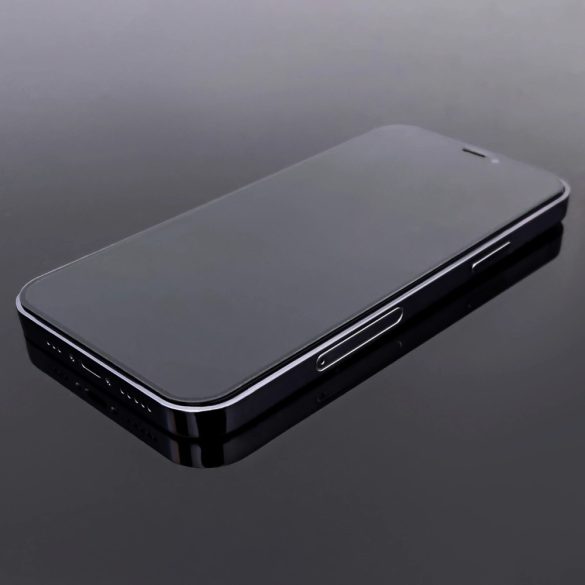 Tartós Wozinsky Full Glue edzett üveg Honor 90 Lite/X50i, teljes képernyőkeret - fekete