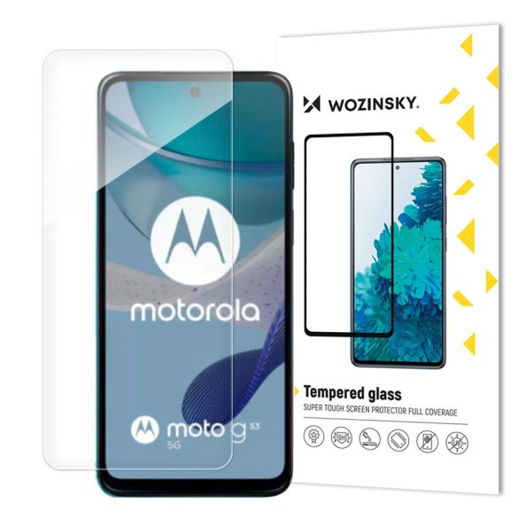 Wozinsky edzett üveg Motorola G53