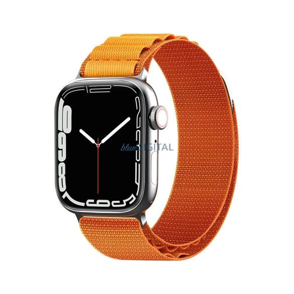 Szíj Alpine acél csat Apple Watch 38/40/41 mm - narancssárga