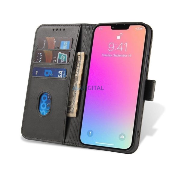 Magnet Case Honor 90 Pro - fekete tok