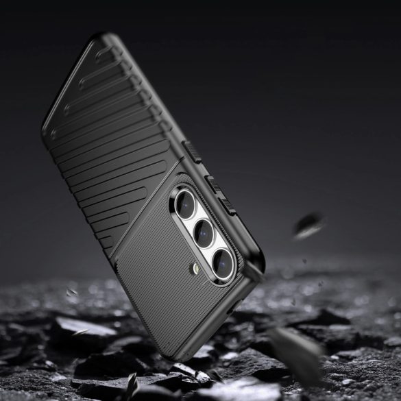 Armor Thunder tok Samsung Galaxy S24 készülékhez - fekete