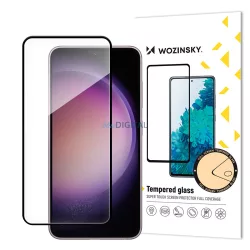   Wozinsky Full Glue edzett üveg Samsung Galaxy S24+ fekete keret