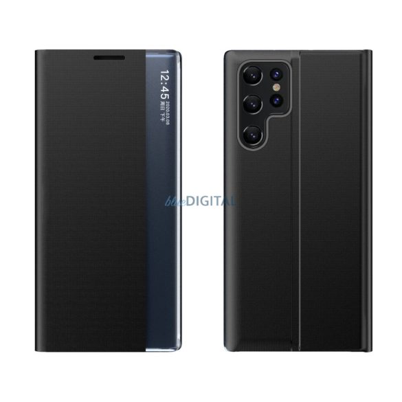 New Sleep View tok Samsung S24 Ultra lapka - fekete