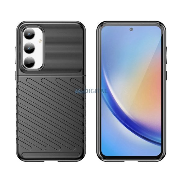 Thunder Case Armor tok Samsung Galaxy A35 - fekete