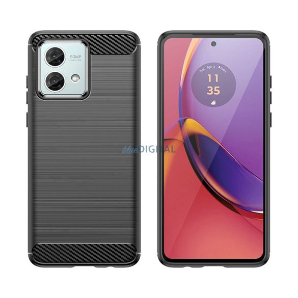 Carbon tok Motorola Moto G84 - fekete