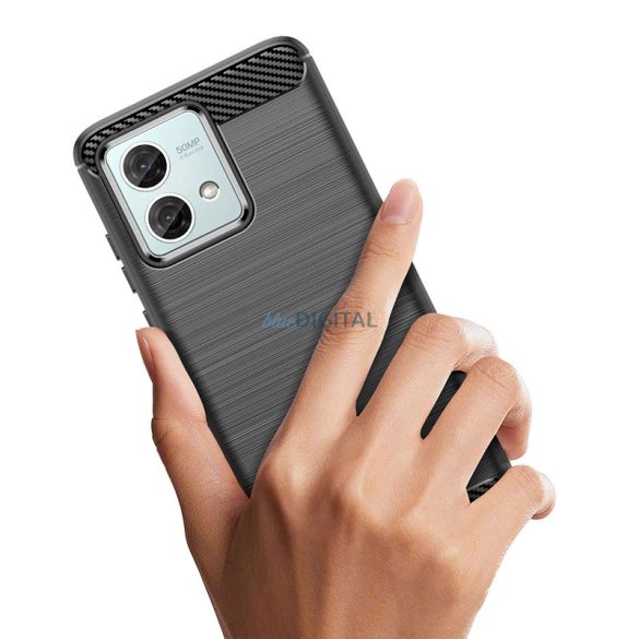 Carbon tok Motorola Moto G84 - fekete