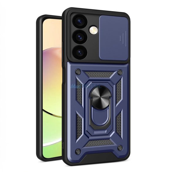 Hybrid Armor Camshield tok Xiaomi POCO C65 / Redmi 13C - kék