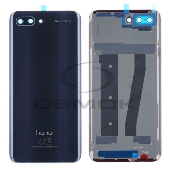 Akumulátor fedél HUAWEI Honor 10 fekete 02351XPC Eredeti szervízcsomag