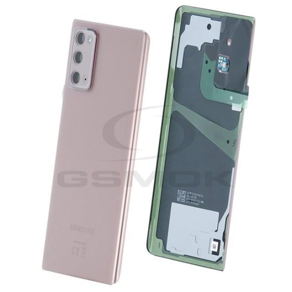 Akumulátor fedél SAMSUNG N981 Galaxy Note 20 BROWN GH82-23299B Eredeti szervízcsomag
