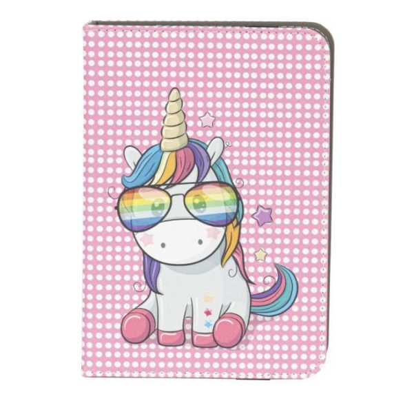 UNIVERZÁLIS TABLET tok 9-10 INCH RAINBOW UNICORN telefontok