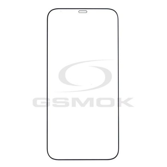 Iphone 12 Pro Max - Myscreen Diamond Glass Lite Edzett Üveg Tempered Glass Szélén Teljes Ragasztás Fekete