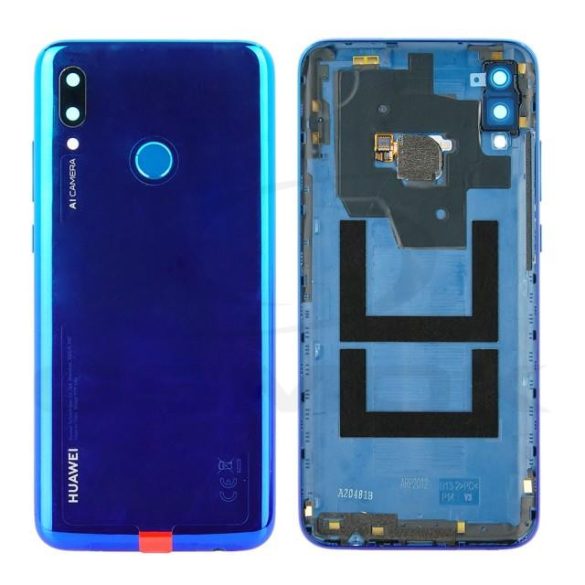 Akkumulátor ház Huawei P Smart 2019 Aurora Kék 02352HTV 02352JFD Eredeti szervizcsomag