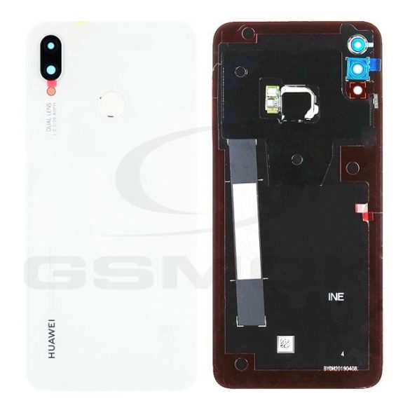 Akumulátor fedél HUAWEI P SMART PLUS fehér 02352CAQ Eredeti szervízcsomag