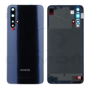 Akumulátor fedél HUAWEI Honor 20 fekete objektívvel fényképezőgép 02352TXE Eredeti szervízcsomag