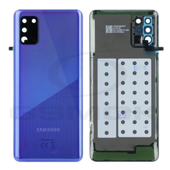 Akkumulátor ház Samsung A315 Galaxy A31 Kék GH82-22338D Eredeti szervizcsomag