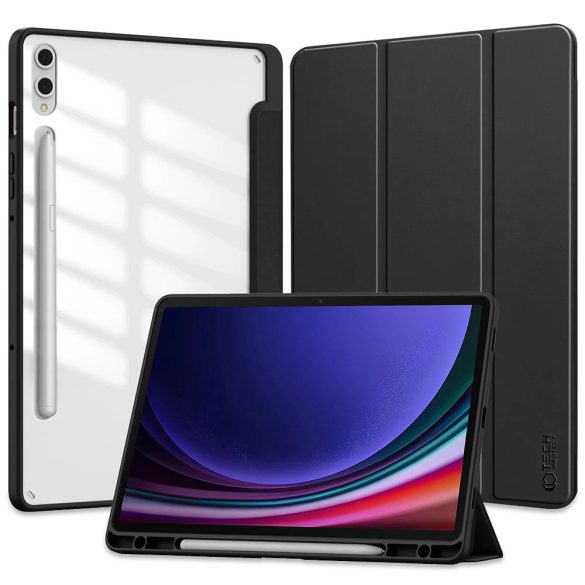 Tech-Protect SC Pen Hybrid tok Samsung Galaxy Tab S9+ - fekete