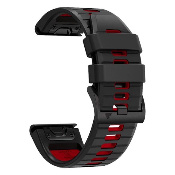 Tech-Protect IconBand Pro csereszíj Garmin Fenix ​​3 / 5X / 3HR / 5X Plus / 6X / 6X Pro / 7X - fekete-piros