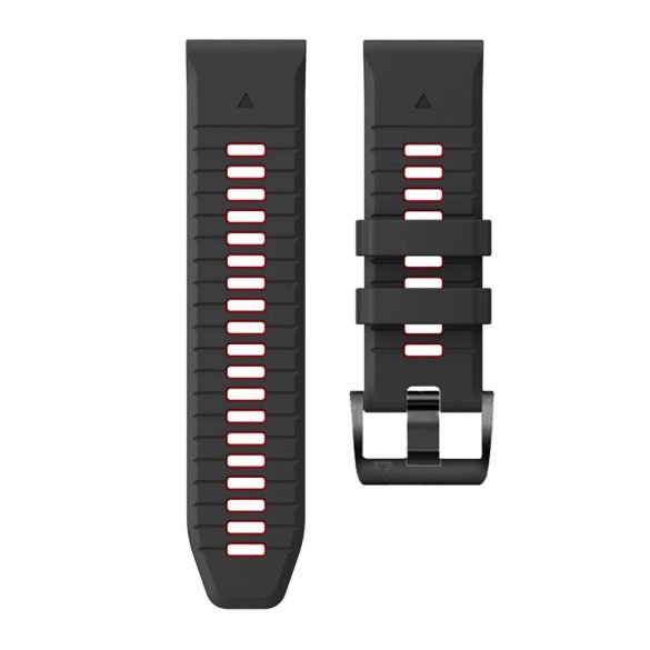 Tech-Protect IconBand Pro csereszíj Garmin Fenix ​​3 / 5X / 3HR / 5X Plus / 6X / 6X Pro / 7X - fekete-piros