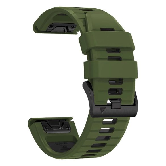 Tech-Protect IconBand Pro csereszíj Garmin Fenix ​​3 / 5X / 3HR / 5X Plus / 6X / 6X Pro / 7X - zöld-fekete