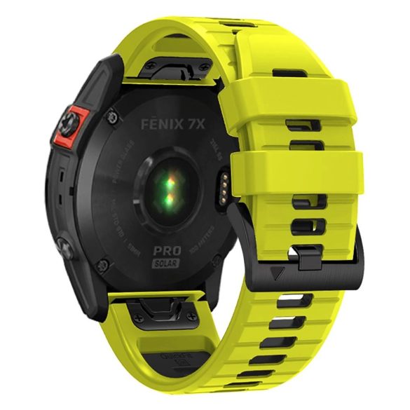 Tech-Protect IconBand Pro csereszíj Garmin Fenix ​​3 / 5X / 3HR / 5X Plus / 6X / 6X Pro / 7X - limezöld