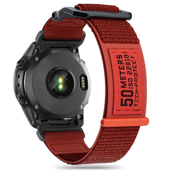 Tech-Protect Scout csereszíj Garmin Fenix 5 / Garmin Fenix 6 / Garmin Fenix 6 Pro / Garmin Fenix 7 - narancs