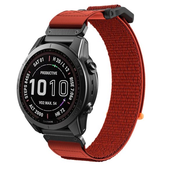 Tech-Protect Scout csereszíj Garmin Fenix 5 / Garmin Fenix 6 / Garmin Fenix 6 Pro / Garmin Fenix 7 - narancs