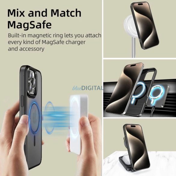 Tech-Protect MagMat MagSafe tok iPhone 15 Plus - kék