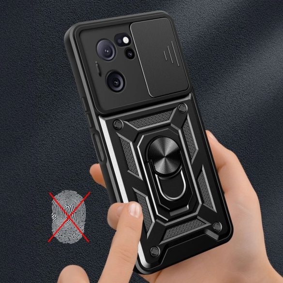 Tech-Protect CamShield Pro tok Xiaomi 13T/13T Pro - fekete