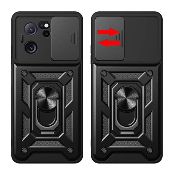 Tech-Protect CamShield Pro tok Xiaomi 13T/13T Pro - fekete