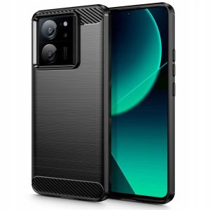 Tech-Protect TPUCarbon tok Xiaomi 13T/13T Pro - fekete