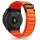 Tech-Protect Nylon Pro csereszíj Garmin Fenix 5 / Garmin Fenix 6 / Garmin Fenix 6 Pro / Garmin Fenix 7 - narancs